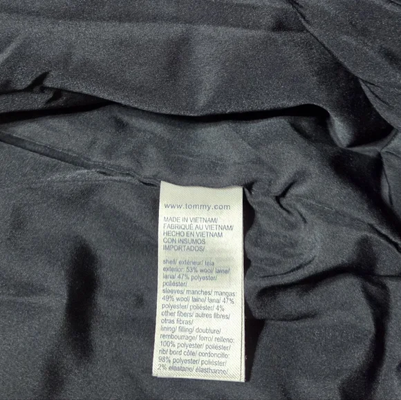 NWOT Tommy Hilfiger Wool Coat - Picture 5 of 7